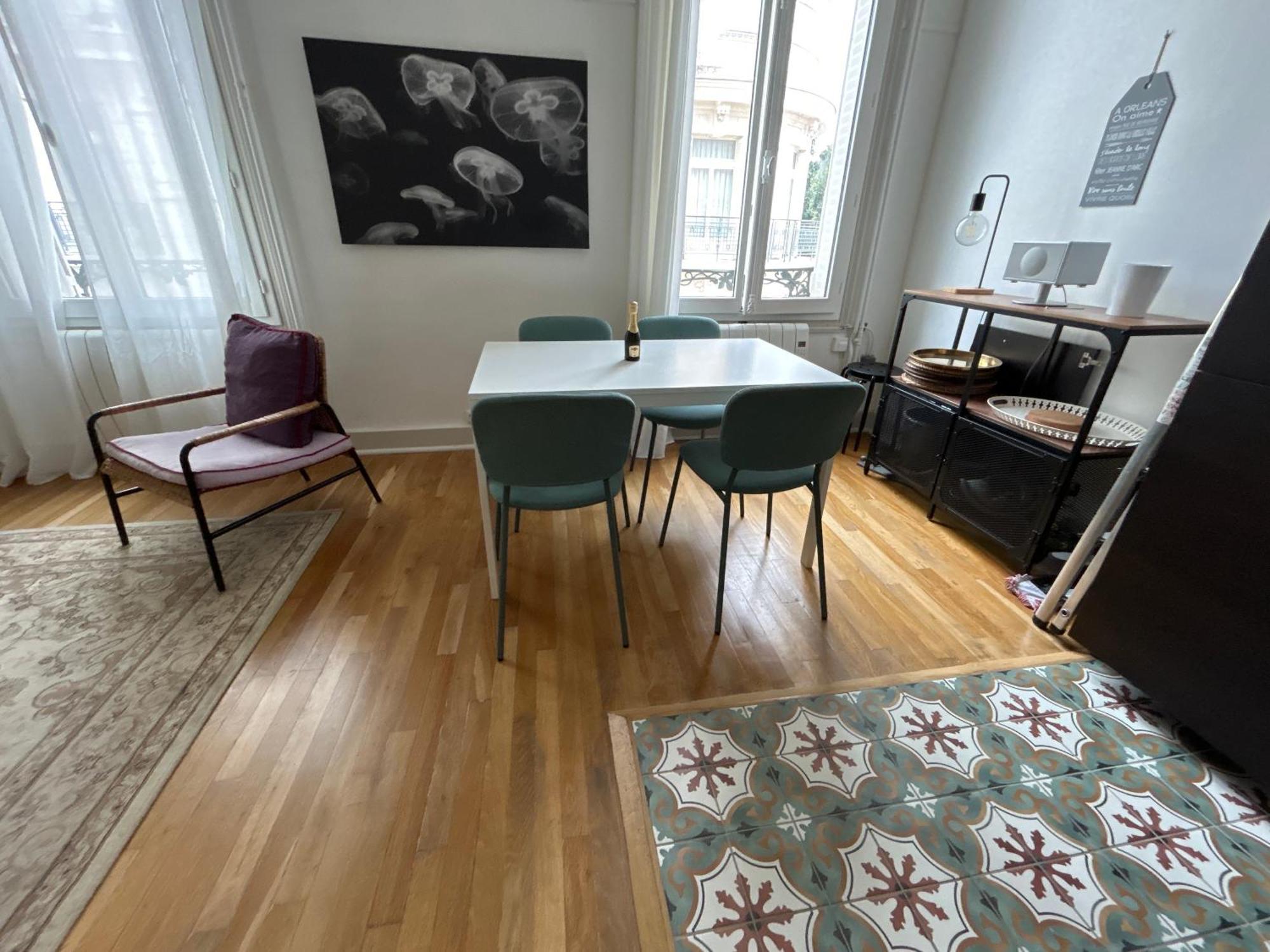 אורליאן Martroi - Coeur De Ville - 3 Pieces 80 M2 Tv - Internet Haut Debit - Loisirs Et Affaires מראה חיצוני תמונה